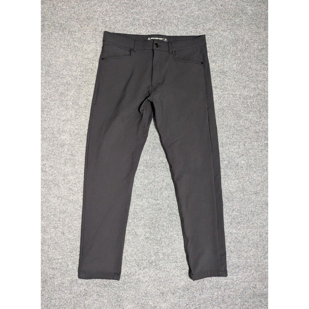 Western Rise Diversion Pants Mens 34x31 Black